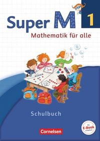 Produktbild: Super M - Mathematik f&uuml;r alle - Westliche Bundesl&auml;nder - Neubearbeitung - 1. Schuljahr