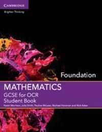 Produktbild: GCSE Mathematics for OCR Foundation Student Book
