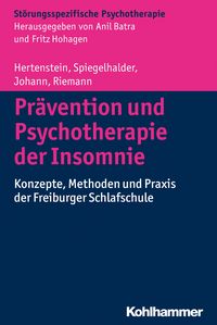 Produktbild: Pr&auml;vention und Psychotherapie der Insomnie