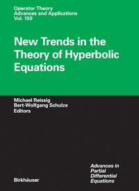 Produktbild: New Trends in the Theory of Hyperbolic Equations