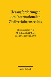 Produktbild: Herausforderungen des Internationalen Zivilverfahrensrechts