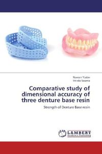 Produktbild: Yadav, N: Comparative study of dimensional accuracy of three