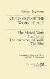 Produktbild: Ontology Of Work Of Art