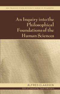 Produktbild: An Inquiry into the Philosophical Foundations of the Human Sciences