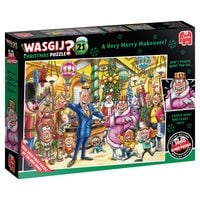 Produktbild: Wasgij Christmas 21 - Eine fr&ouml;hliche Verwandlung (2x1000 Teile)
