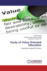 Produktbild: Study of Value Oriented Education