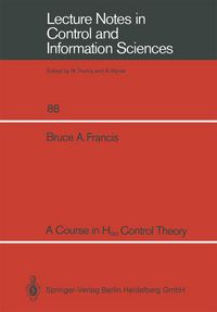 Produktbild: A Course in H&infin; Control Theory