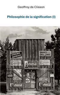 Produktbild: Philosophie de la Signification I