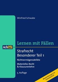 Produktbild: Strafrecht Besonderer Teil 1 Nichtverm&ouml;gensdelikte
