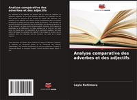 Produktbild: Analyse comparative des adverbes et des adjectifs