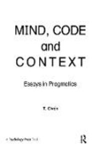 Produktbild: Givon, T: Mind, Code and Context