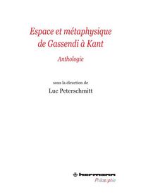 Produktbild: Espace et metaphysique de