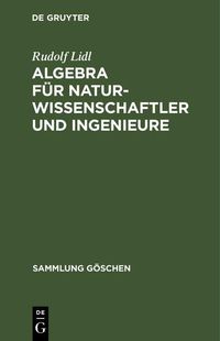 Produktbild: Algebra f&uuml;r Naturwissenschaftler und Ingenieure