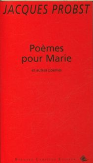 Produktbild: Po&egrave;mes pour Marie et autres po&egrave;mes