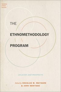Produktbild: The Ethnomethodology Program