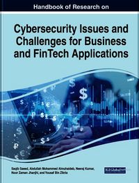 Produktbild: Handbook of Research on Cybersecurity Issues and Challenges for Business and FinTech Applications