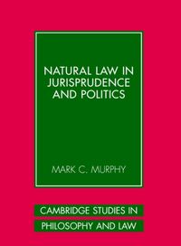 Produktbild: Natural Law in Jurisprudence and Politics