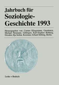 Produktbild: Jahrbuch f&uuml;r Soziologiegeschichte 1993