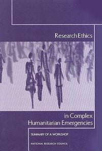 Produktbild: Research Ethics in Complex Humanitarian Emergencies