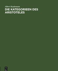 Produktbild: Die Kategorieen des Aristoteles