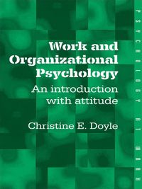 Produktbild: Work and Organizational Psychology