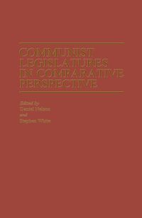 Produktbild: Communist Legislatures in Comparative Perspective