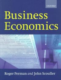 Produktbild: Perman, R: Business Economics