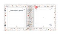 Babyalbum mit Fensterausschnitt für das 1. Lebensjahr zum Eintragen der schönsten Momente und Erinnerungen mit Platz für Fotos | für Mädchen