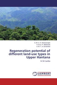 Produktbild: Regeneration potential of different land-use types in Upper Hantana
