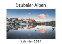 Produktbild: Stubaier Alpen (Wandkalender 2024, Kalender DIN A4 quer, Monatskalender im Querformat mit Kalendarium, Das perfekte Geschenk)