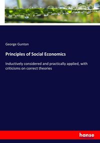 Produktbild: Principles of Social Economics