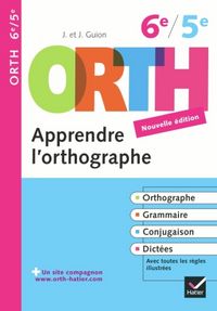 Produktbild: Apprendre l'orthographe: 6e-5e