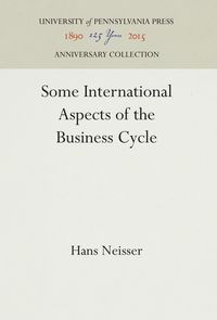 Produktbild: Some International Aspects of the Business Cycle