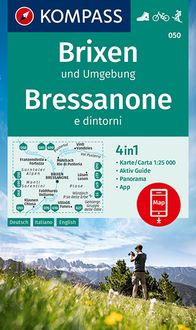 Produktbild: KOMPASS Wanderkarte 050 Brixen und Umgebung, Bressanone e di