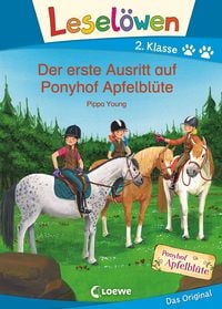Bild vom Artikel Leselöwen 2. Klasse - Der erste Ausritt auf Ponyhof Apfelblüte vom Autor Pippa Young