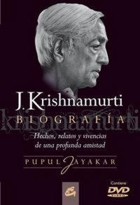 Produktbild: J. Krishnamurti, biograf&iacute;a : hechos, relatos y vivencias de una profunda amistad