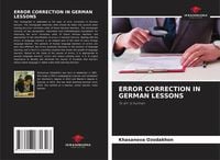 Produktbild: Error Correction in German Lessons