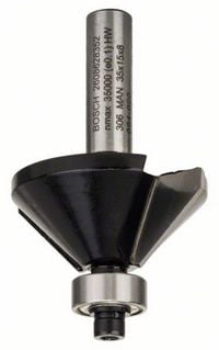 Produktbild: Bosch Accessories 2608628352 Fasenfr&auml;ser Hartmetall L&auml;nge 56 mm Schaftdurchmesser 8 mm