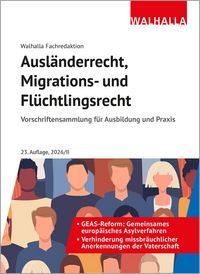 Produktbild: Ausl&auml;nderrecht, Migrations- und Fl&uuml;chtlingsrecht