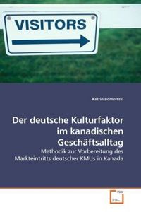 Produktbild: Bombitzki, K: Der deutsche Kulturfaktor im kanadischen Gesch