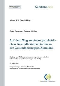 Produktbild: Auf dem Weg zu einem ganzheitlichen Gesundheitsverst&auml;ndnis in der Gesundheitsregion Xundland