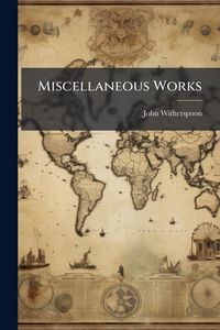 Produktbild: Miscellaneous Works
