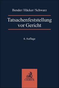 Produktbild: Tatsachenfeststellung vor Gericht