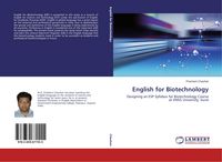 Produktbild: English for Biotechnology
