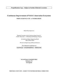 Produktbild: Continuous Improvement of Nasa's Innovation Ecosystem