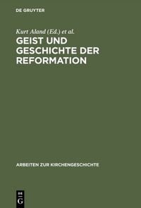 Produktbild: Geist und Geschichte der Reformation