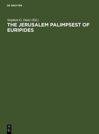 Produktbild: The Jerusalem Palimpsest of Euripides