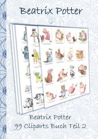 Produktbild: Beatrix Potter 99 Cliparts Buch Teil 2 ( Peter Hase )