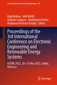 Produktbild: Proceedings of the 3rd International Conference on Electronic Engineering and Renewable Energy Systems