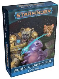 Produktbild: Paizo Publishing: Starfinder Alien Character Deck